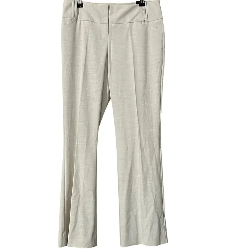 The Limited Womens 4S Cassidy Fit Dress Pants Khaki Flare Bootcut Stretch NWT - Picture 3 of 13